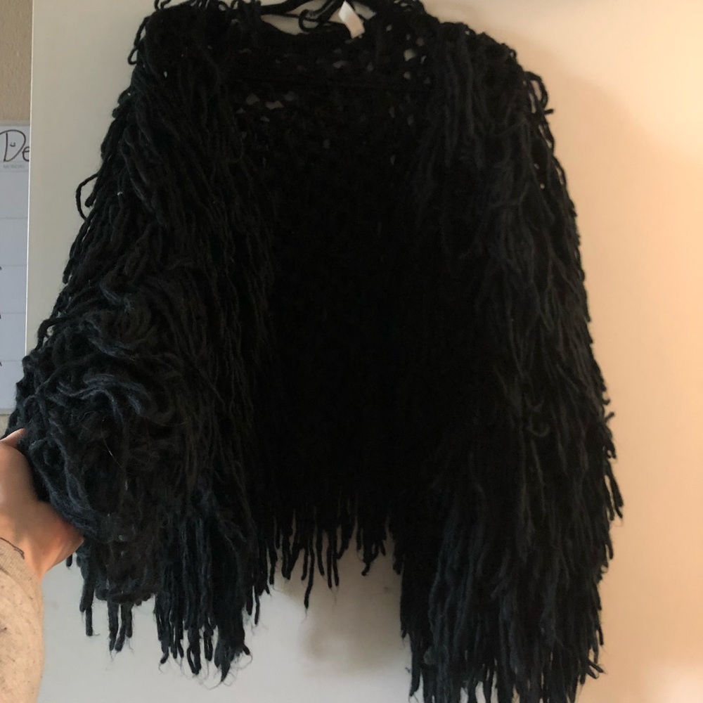 Shaggy Cardigan